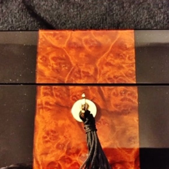 ORBITA ZURIGO 3 BLACK/BURL WATCH CASE - Picture 7 of 8